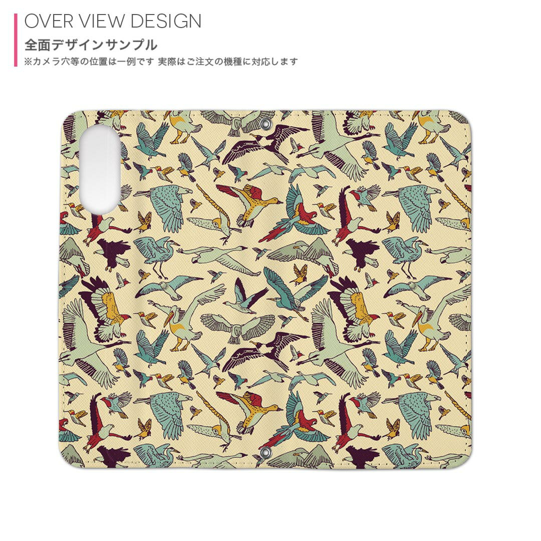 iPhone Air 用 手帳型ケース ガラスフィルム 2枚 セット 各キャリア 共通対応 手帳型ケース カバー マグネット式 ピタッと閉まる レザーケース カード収納 ポケット igcase 010413 鳥　鶴　鷹