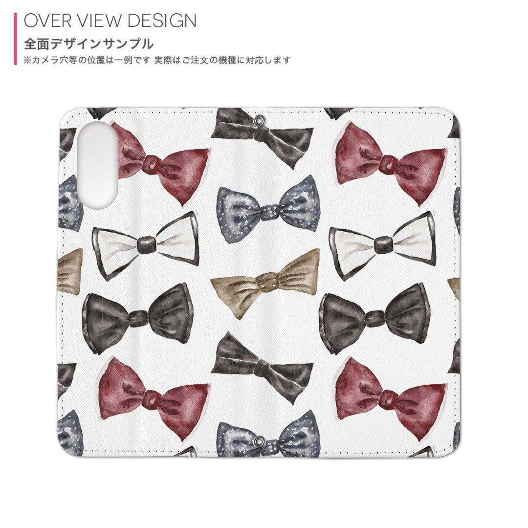 iPhone15promax 6.7インチ 専用 各キャリア iPhone15 Pro Max プロマックス 共通対応 内側プリント 対応 ケース カバー 手帳型 マグネット式 ピタッと閉まる レザーケース カード収納 ポケット 010477 おしゃれ　ファッション　リボン