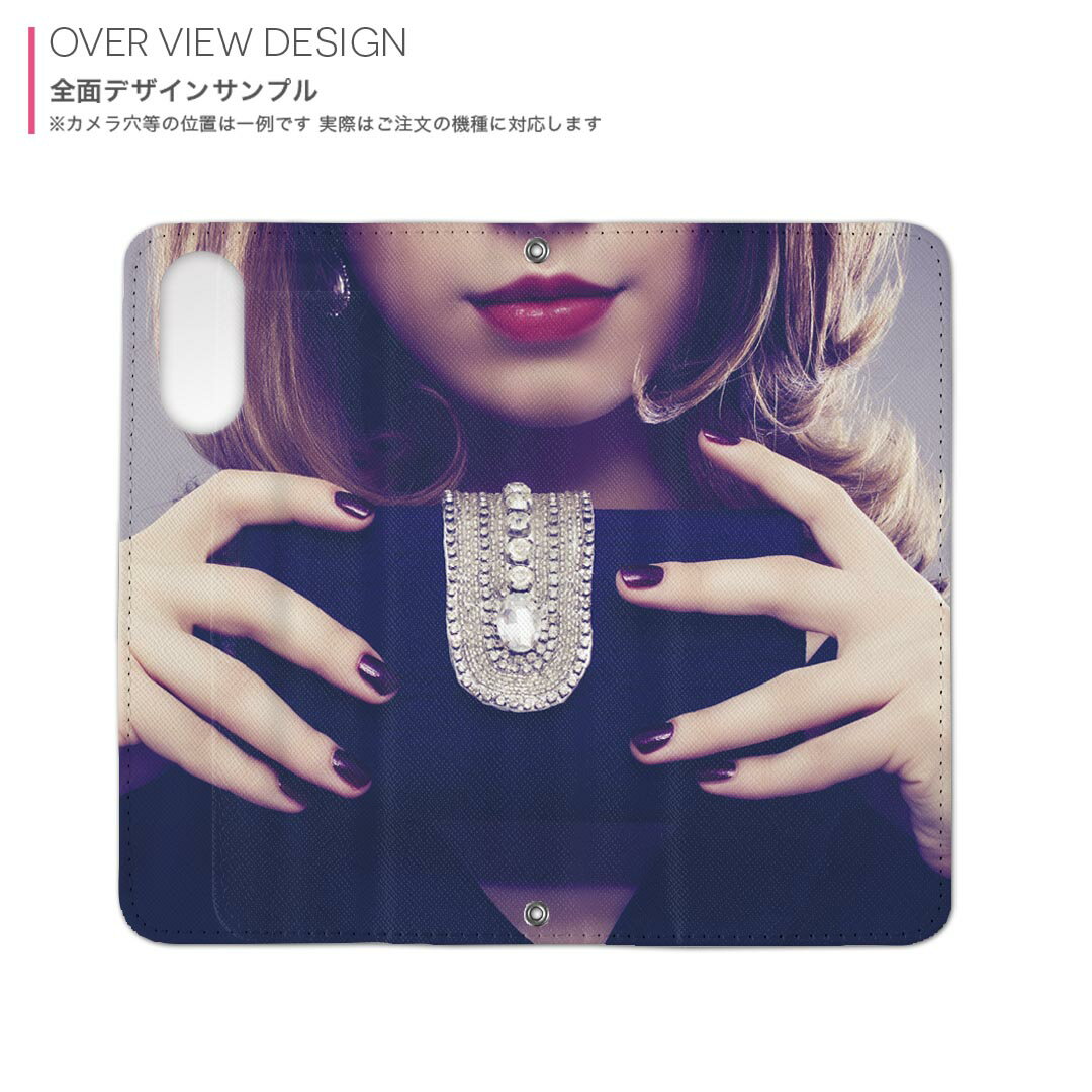 iPhone13 mini 5.4インチ 専用 ケース 内側プリント 各キャリア対応 ケース カバー 手帳型 マグネット式 ピタッと閉まる レザーケース カード収納 ポケット 011803 女性　　写真