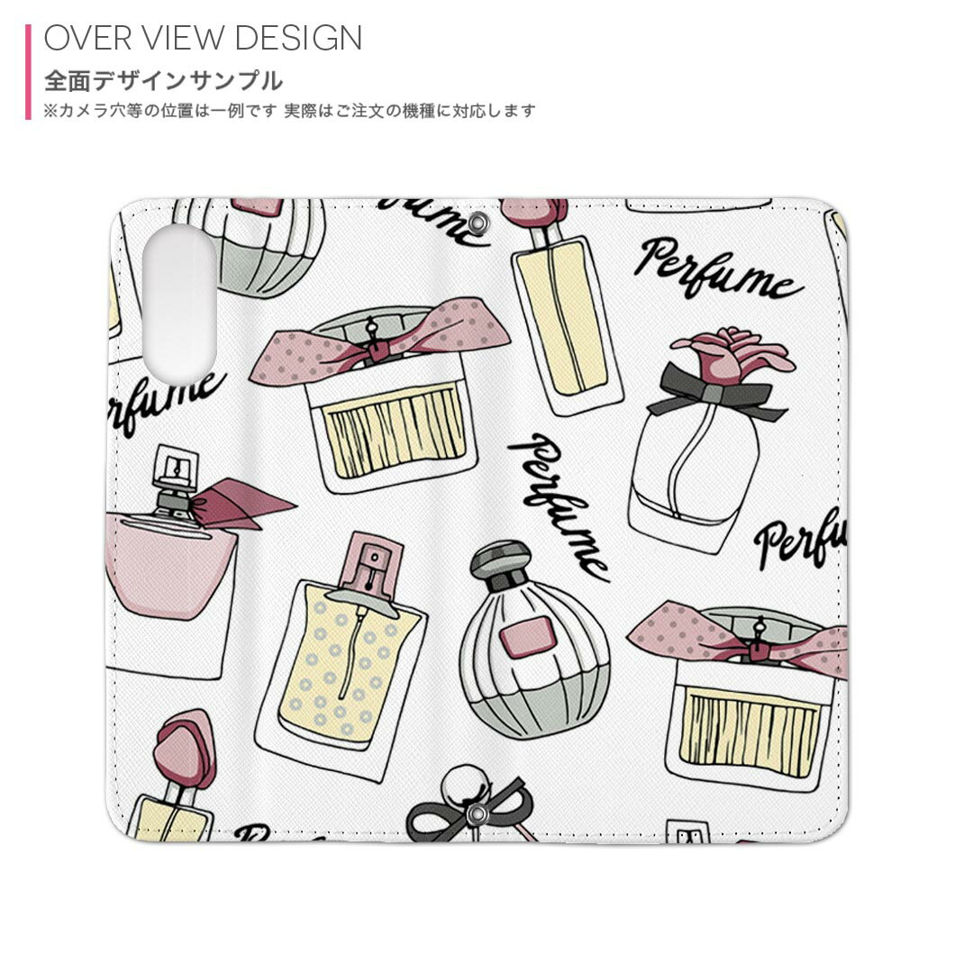 iPhone15promax 6.7インチ 専用 各キャリア iPhone15 Pro Max プロマックス 共通対応 内側プリント 対応 ケース カバー 手帳型 マグネット式 ピタッと閉まる レザーケース カード収納 ポケット 012584 香水　おしゃれ　英語