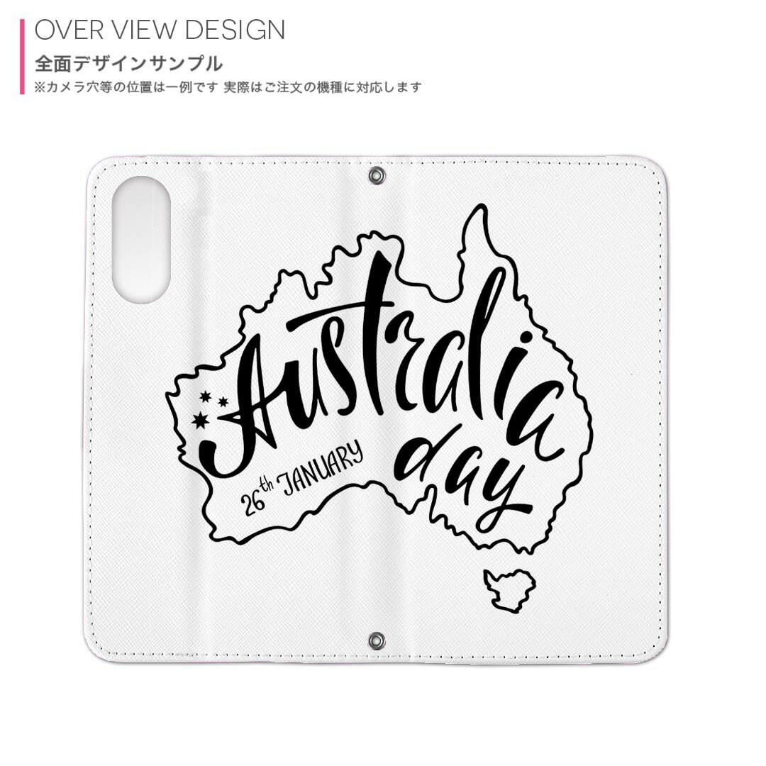 L-01K V30+ LG 専用 ケース カバー 手帳型 マグネット式 ピタッと閉まる レザーケース l01k カード収納 ポケット igcase 016142 英語　イラスト