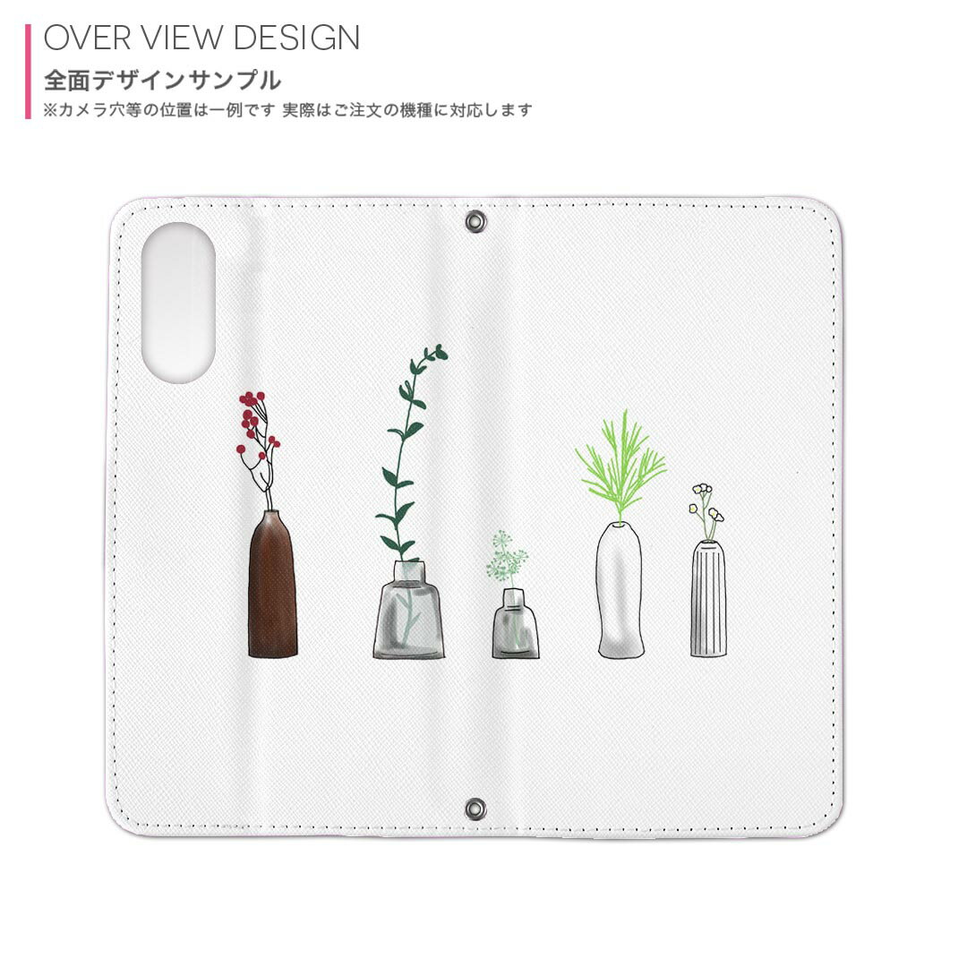 iPhone15plus 6.7 インチ 専用 各キャリア iPhone 15 plus 共通対応 内側プリント so51c 手帳型 マグネット式 ピタッと閉まる レザーケース カード収納 ポケット 016281 植物　草