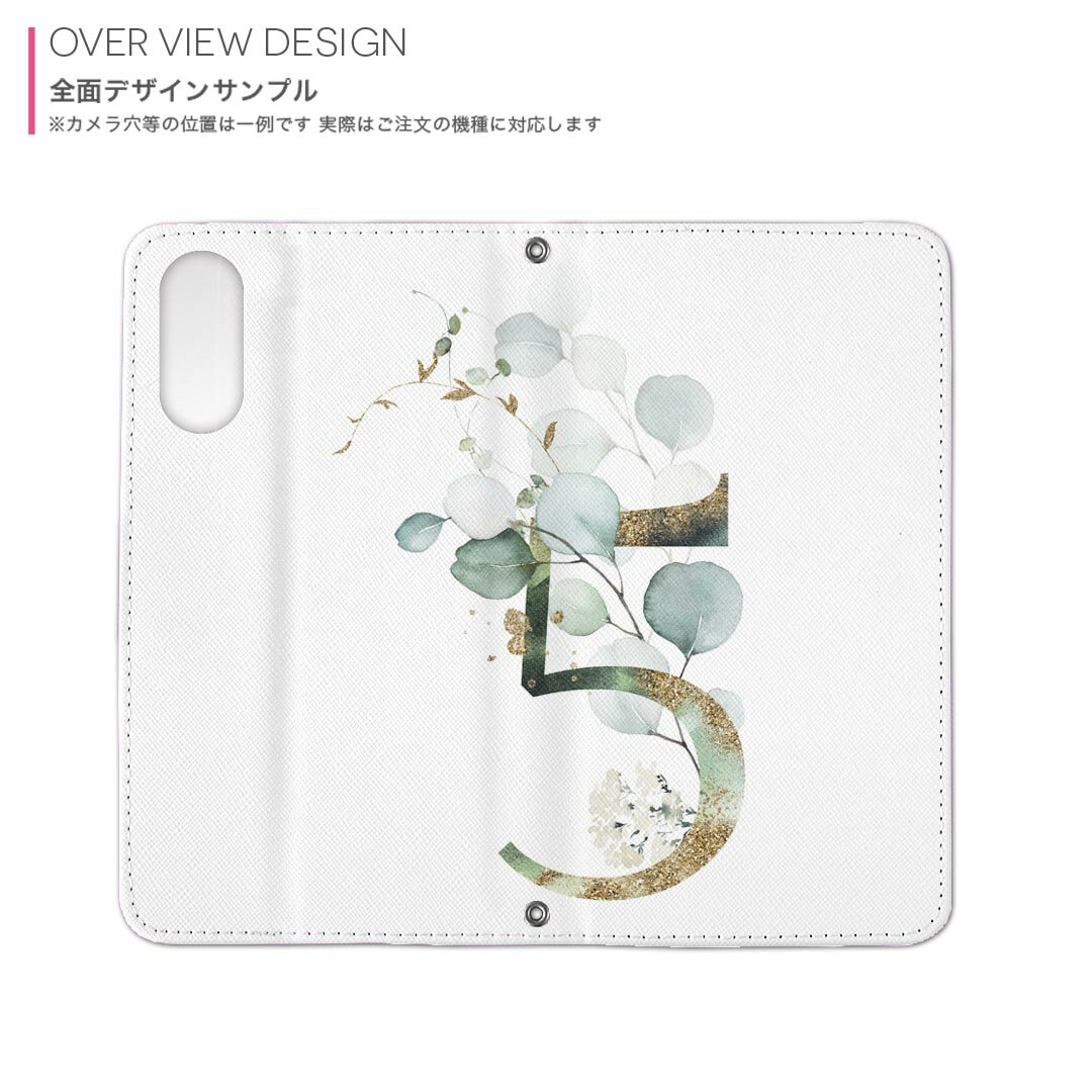 スマコレのiPhone11 6.1インチ 専用 ケース カバー 手帳型 マグネット式 ピタッと閉まる レザーケース sc02k カード収納 ポケット igcase 019114 フォント 文字 5｜アングル2