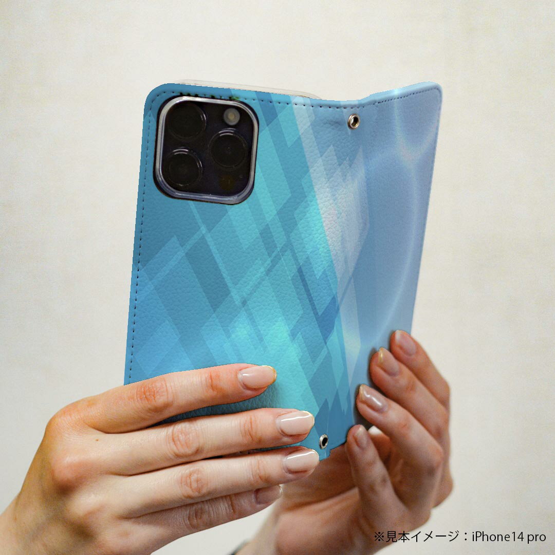 AQUOS sense7 SH-53C SHG10 専用 ケース カバー 手帳型 マグネット式 ピタッと閉まる レザーケース sh53c カード収納 ポケット igcase 001734 水玉