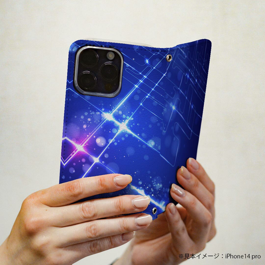 LGV33 Qua phone PX キュア フォン lgv33 専用 ケース カバー 手帳型 マグネット式 ピタッと閉まる レザーケース カード収納 ポケット igcase 002233 シンプル　青