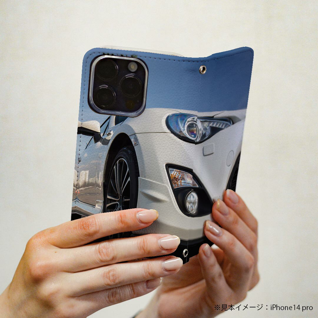 スマホケース 最新機種対応 スマホカバー 手帳型 マグネット式 フリップ ほぼ全機種対応 iPhone Xperia AQUOS Galaxy Arrows Huaweiなど ケース カバー 手帳タイプ 革 igcase 002879 車　写真