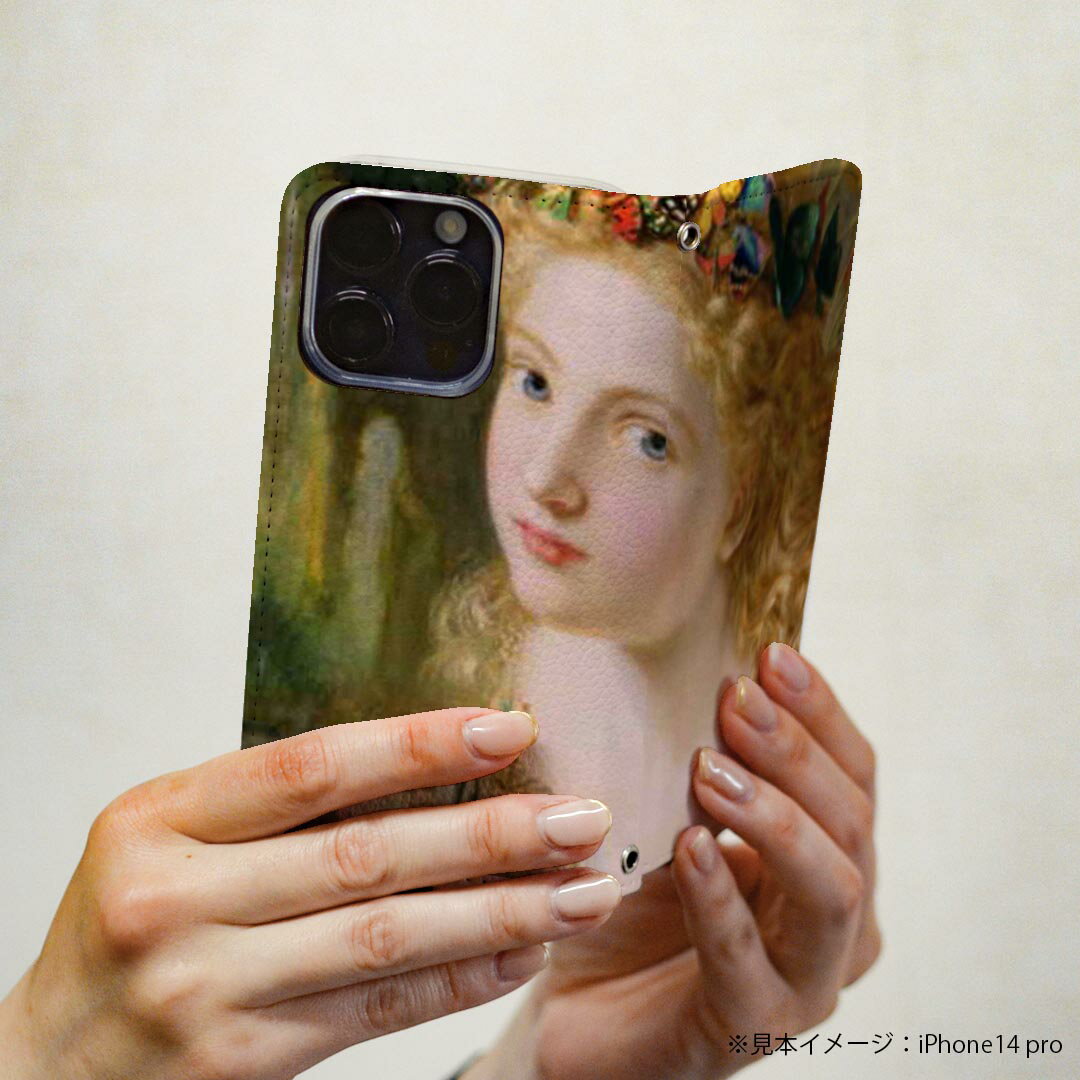 Galaxy A36 5G / A56 5G 用 スマホカバー SC-54F / SCG34 共通対応 ケース カバー 手帳型 マグネット式 ピタッと閉まる レザーケース カード収納 ポケット 003199 人物　絵画　イラスト