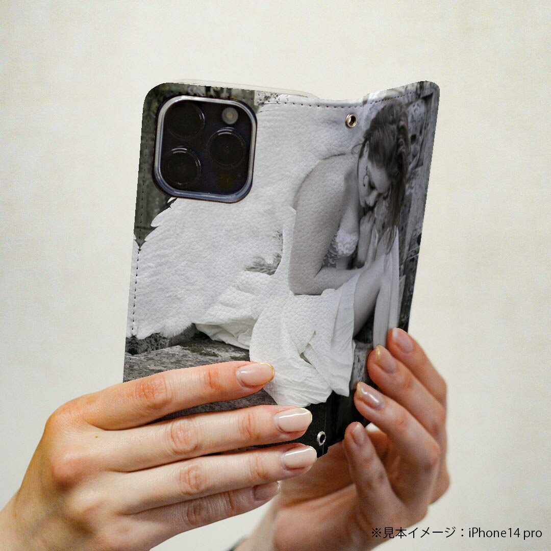 Xperia Z5 SO-01H エクスペリア ストラップ付き so01h 専用 ケース カバー 手帳型 マグネット式 ピタッと閉まる レザーケース カード収納 ポケット igcase 003389 クール 人物　外国人　写真