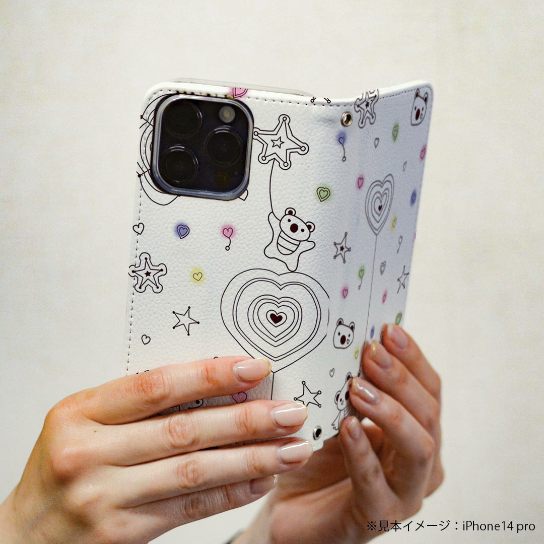 Google Pixel 8a 用 手帳型 ケース カバー ピクセル8a pixel8a 対応 ケース カバー 手帳型 マグネット式 ピタッと閉まる レザーケース カード収納 ポケット igcase 003608 動物　キャラクター　カラフル