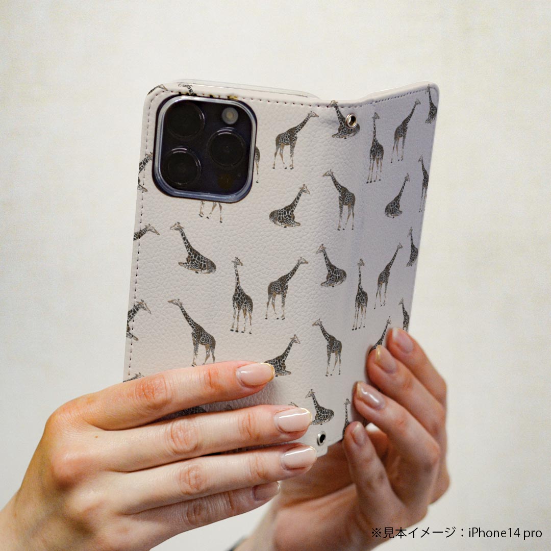 BASIO active3 KYG04 ベイシオ アクティブ3 ケース カバー 手帳型 マグネット式 ピタッと閉まる レザーケース kyg04 カード収納 ポケット igcase 020636 きりん 麒麟