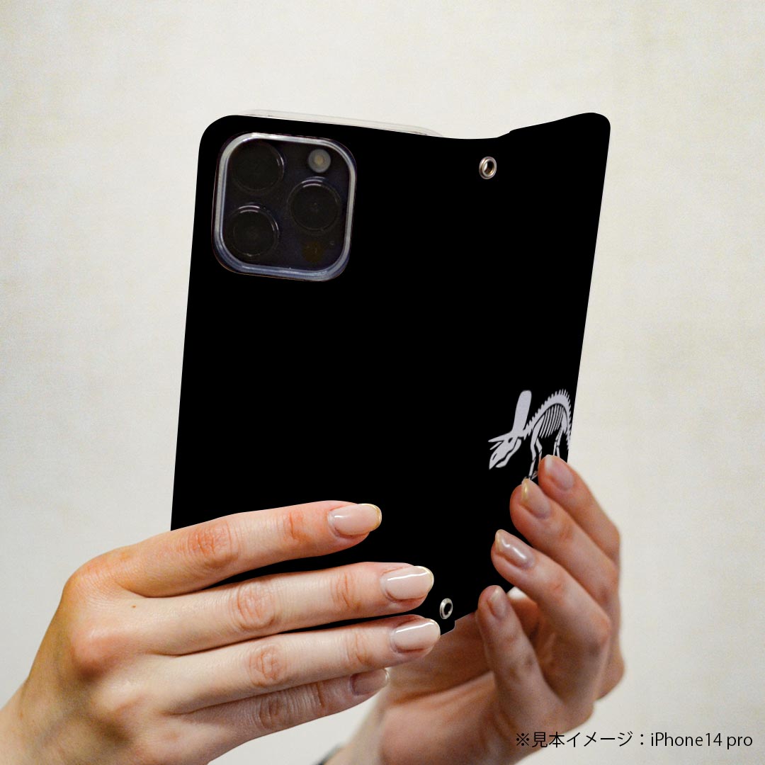 Xperia XZ3 SO-01L エクスペリア XZ3 専用 ケース カバー 手帳型 マグネット式 ピタッと閉まる レザーケース so01l カード収納 ポケット igcase 020771 マスクデザイン 恐竜 ダイナソー Dinosaurs