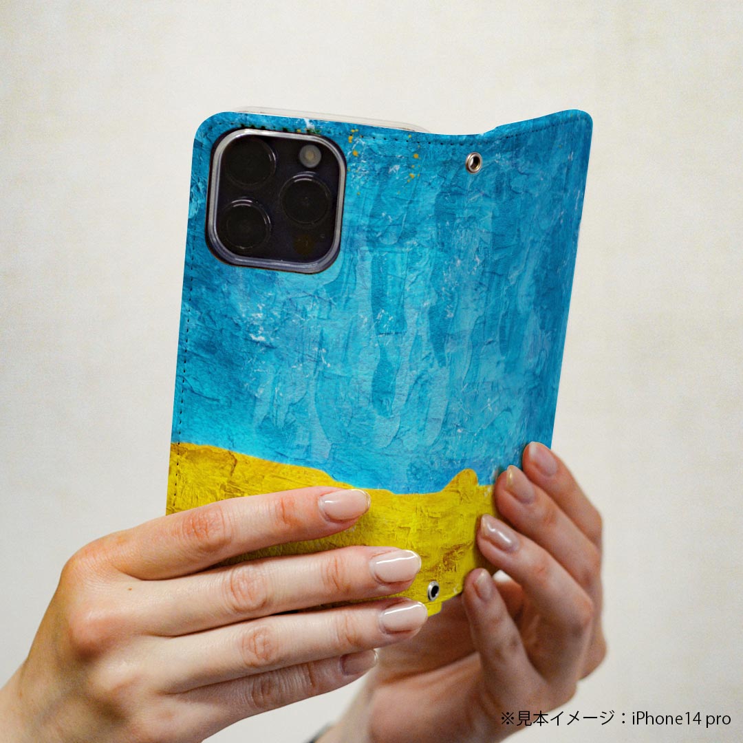 URBANO V04 KYV45 アルバーノ urbanov04 専用 ケース カバー 手帳型 マグネット式 ピタッと閉まる レザーケース sc02k カード収納 ポケット igcase 022928 絵画　絵具