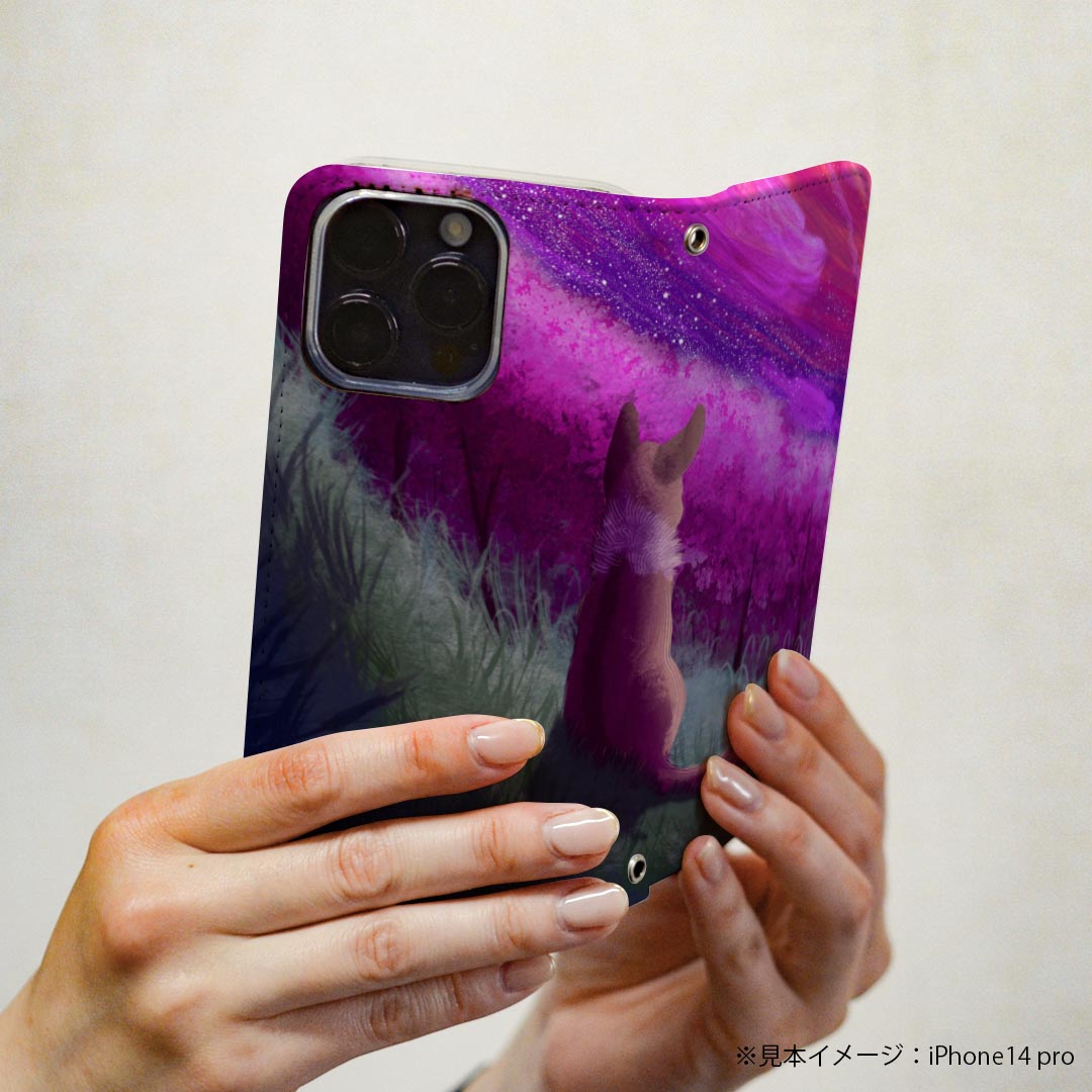 Google Pixel5 ケース 専用 ケース カバー 手帳型 マグネット式 ピタッと閉まる レザーケース pixel 5 カード収納 ポケット igcase 023097 猫　犬　動物　イラスト