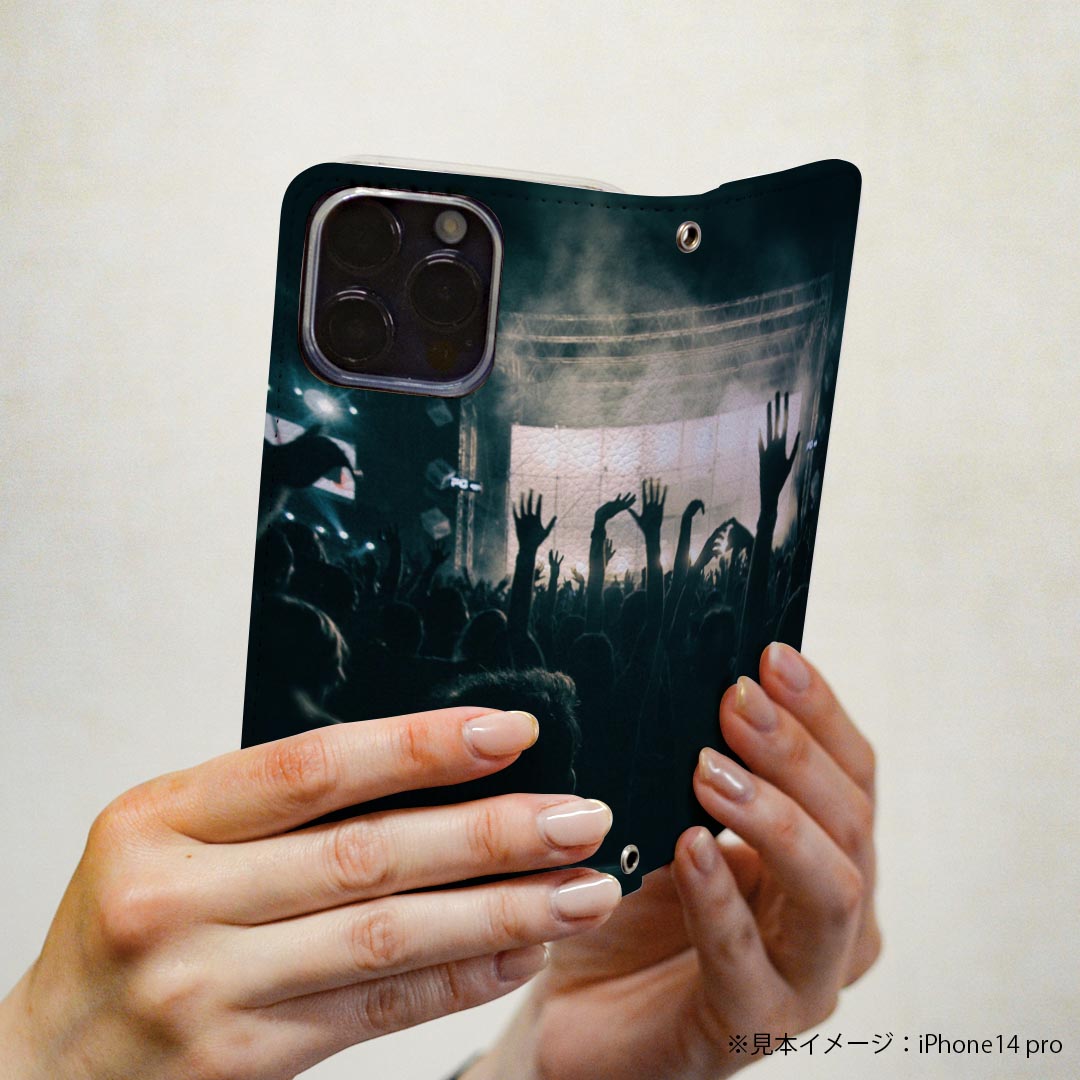 Google Pixel 9 Pro XL 専用 ケース カバー 手帳型 マグネット式 ピタッと閉まる レザーケース pixel9proxl カード収納 ポケット igcase 023177 ライブ　フェス　音楽