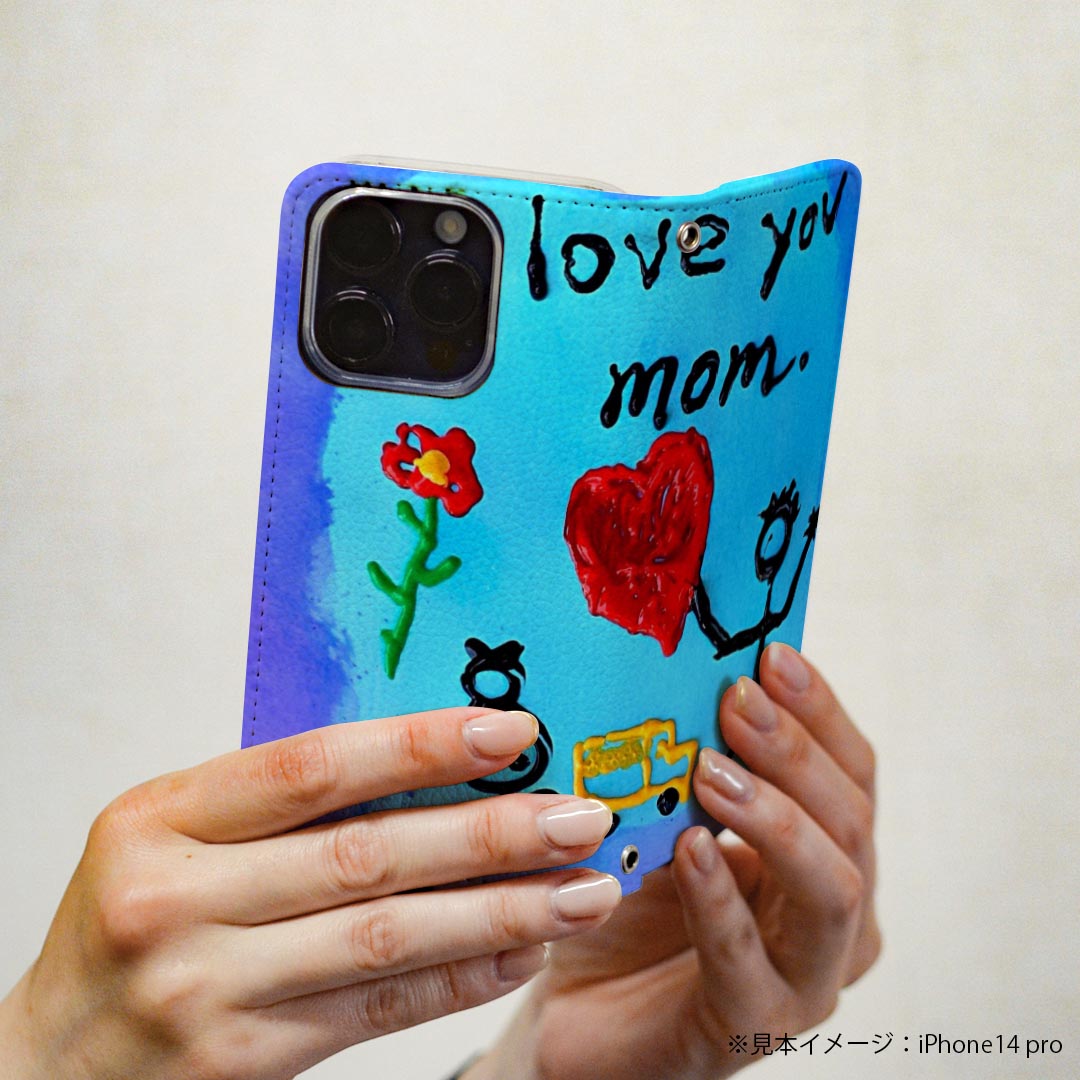 Galaxy S9 SC-02K ギャラクシー 専用 ケース カバー 手帳型 マグネット式 ピタッと閉まる レザーケース sc02k カード収納 ポケット igcase 023196 文字　ハート　英字