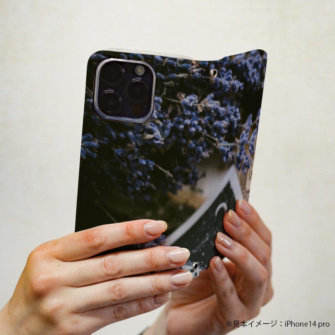 スマホケース 最新機種対応 スマホカバー 手帳型 マグネット式 フリップ ほぼ全機種対応 iPhone Xperia AQUOS Galaxy Arrows Huaweiなど ケース カバー 手帳タイプ 革 igcase 023435 花　植物　写真