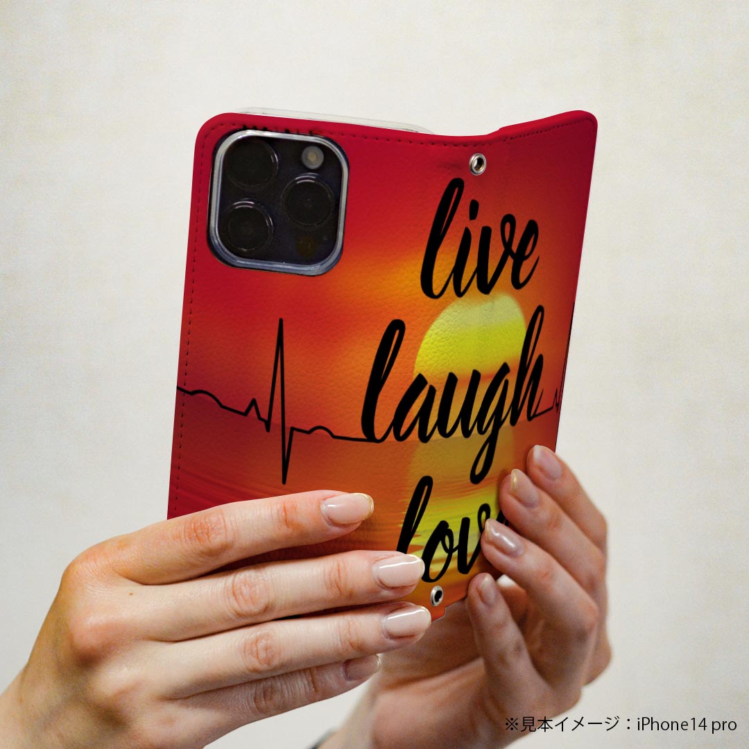 Pixel 8 用 手帳型 ケース ケース カバー 手帳型 マグネット式 ピタッと閉まる レザーケース カード収納 ポケット 023704 英字　文字　夕焼け