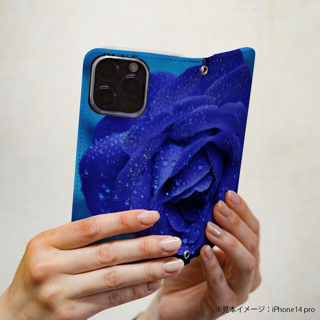 iPhone11 6.1インチ 専用 ケース カバー 手帳型 マグネット式 ピタッと閉まる レザーケース sc02k カード収納 ポケット igcase 023736 花　フラワー　バラ