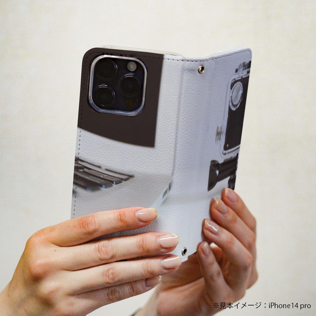 Xperia 1 V SO-51D SOG10 XQ-DQ44 共通対応 ケース カバー so51d 手帳型 マグネット式 ピタッと閉まる レザーケース カード収納 ポケット igcase 023875 カメラ　パソコン　写真