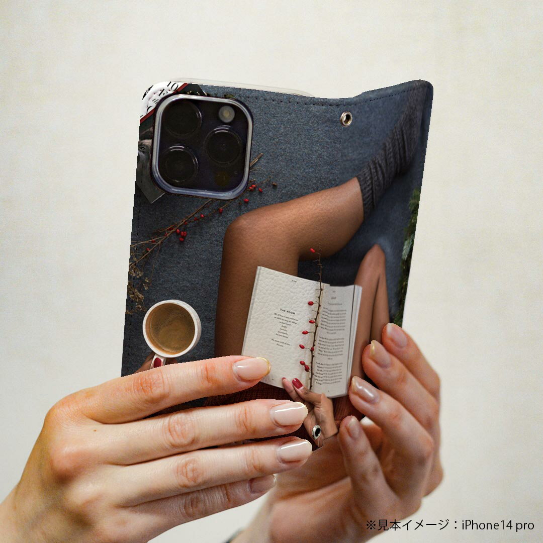 iPhone13pro 6.1インチ 専用 各キャリア iPhone13 Pro プロ 共通対応 ケース カバー 手帳型 マグネット式 ピタッと閉まる レザーケース iphone13pro カード収納 ポケット igcase 025691 女性　本　コーヒー