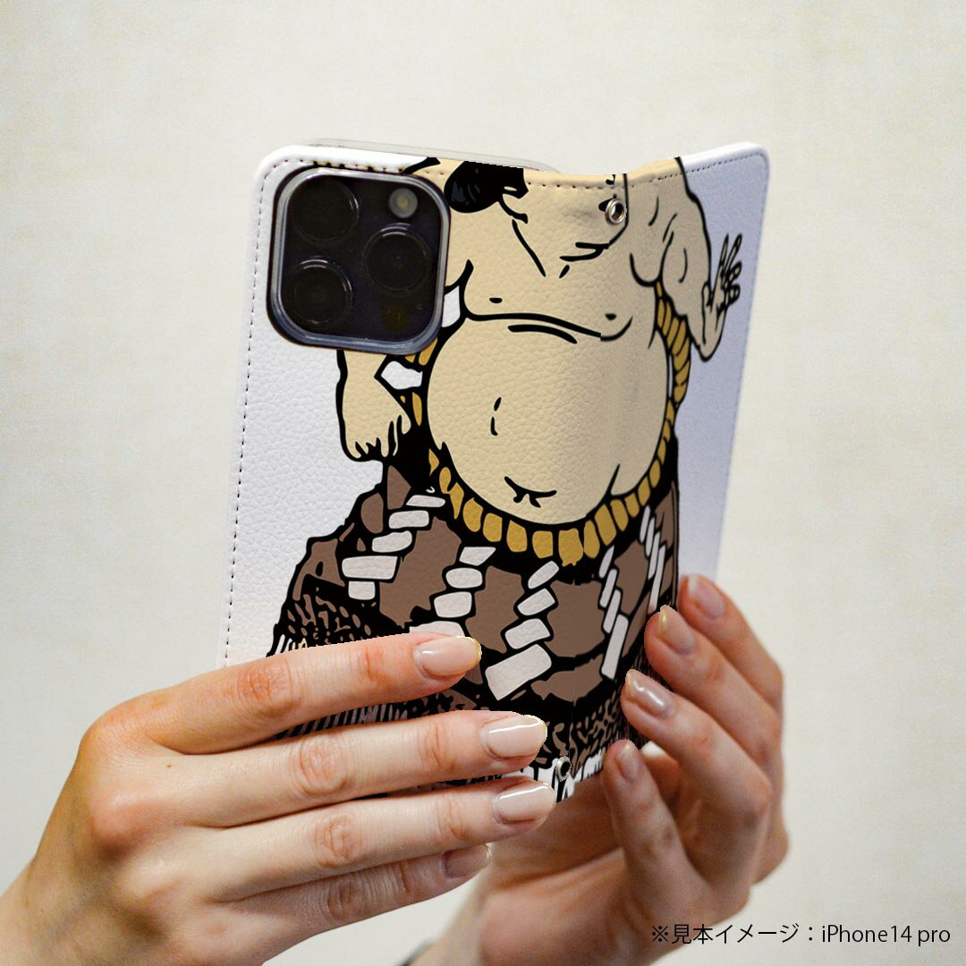 Galaxy S23 SC-51D SCG19 専用 ケース カバー 手帳型 マグネット式 ピタッと閉まる レザーケース sc51d カード収納 ポケット igcase 026177 相撲　関取　日本　和