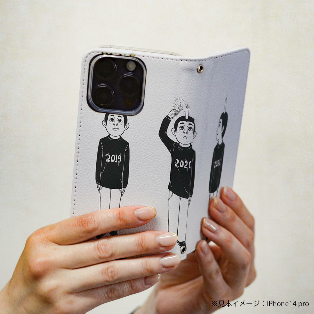 Galaxy A53 5G 用 スマホカバー SC-53C / SCG15 共通対応 ケース カバー 手帳型 マグネット式 ピタッと閉まる レザーケース カード収納 ポケット 030588 年号 ロウソク 男の子