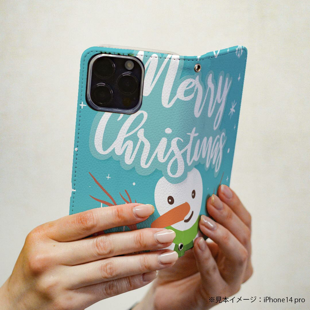 Google Pixel 9 Pro XL 専用 ケース カバー 手帳型 マグネット式 ピタッと閉まる レザーケース pixel9proxl カード収納 ポケット igcase 033437 雪だるま