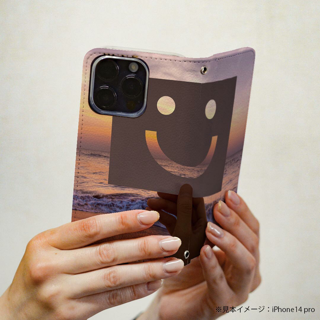 Xperia Ace III 用 スマホカバー SO-53C / SOG08 共通対応 ケース so53c カバー 手帳型 マグネット式 ピタッと閉まる レザーケース カード収納 ポケット 033688 馬 サラブレット