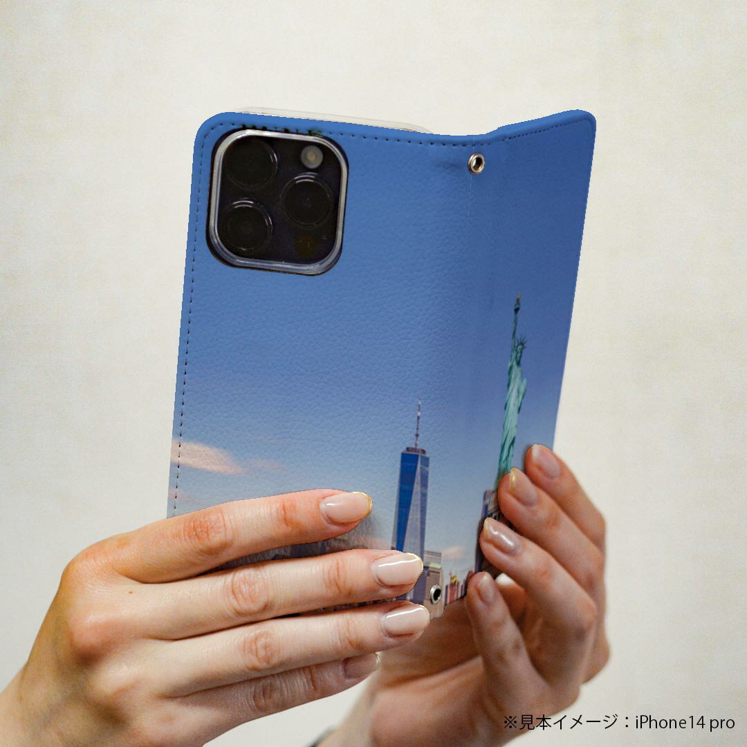 Google Pixel 9 Pro XL 専用 ケース カバー 手帳型 マグネット式 ピタッと閉まる レザーケース pixel9proxl カード収納 ポケット igcase 033833 自由の女神 アメリカ