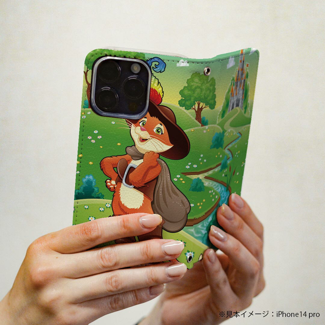 Xperia 10 VII 用 スマホカバー SO-52F / SOG16 / XQ-FE44 共通対応 ケース カバー 手帳型 マグネット式 ピタッと閉まる レザーケース カード収納 ポケット 004507 キャラクター　猫