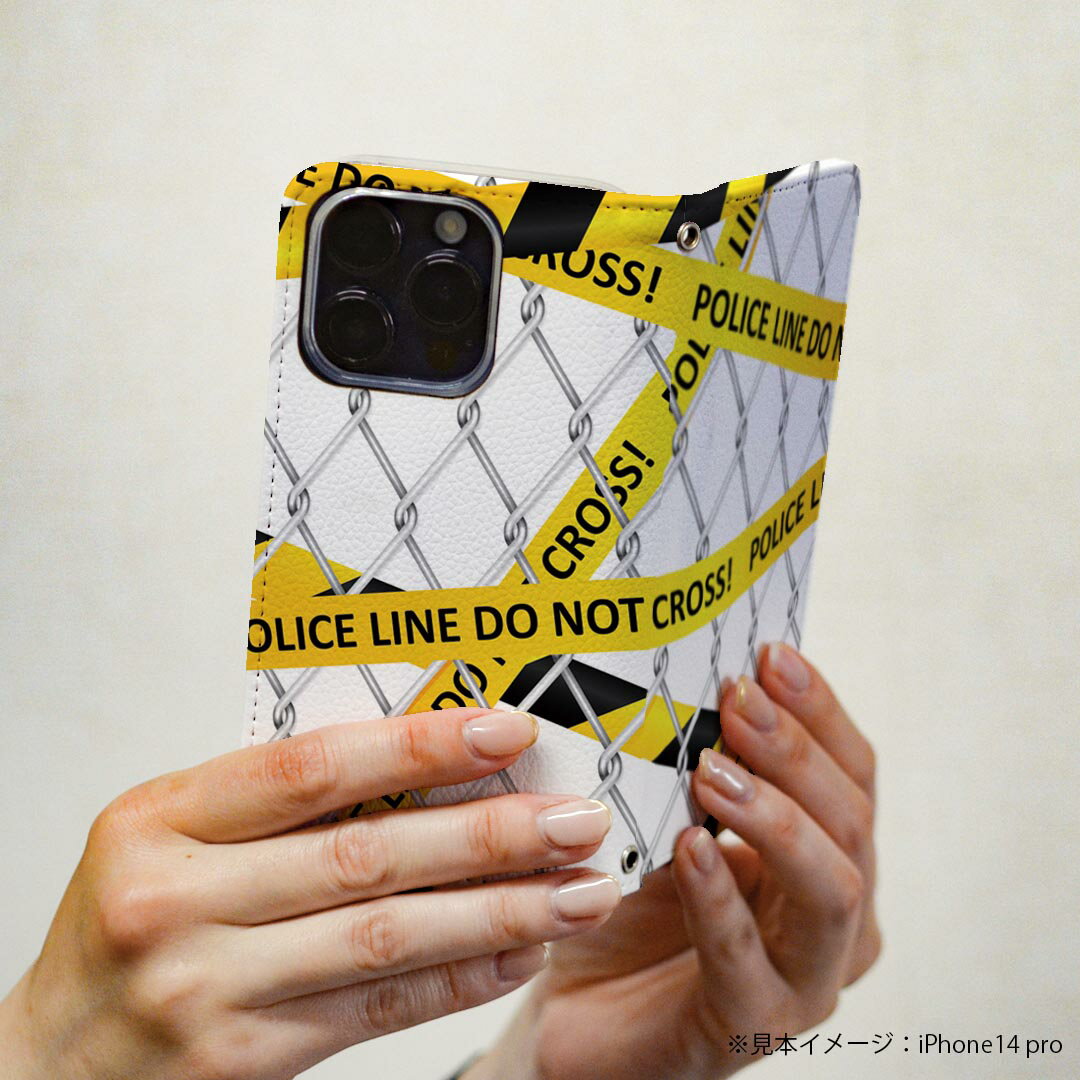 iPhone 16e 用 各キャリア 共通対応 iphone16e 手帳型ケース カバー 手帳型 マグネット式 ピタッと閉まる レザーケース カード収納 ポケット igcase 005871 金網　イエロー　テープ