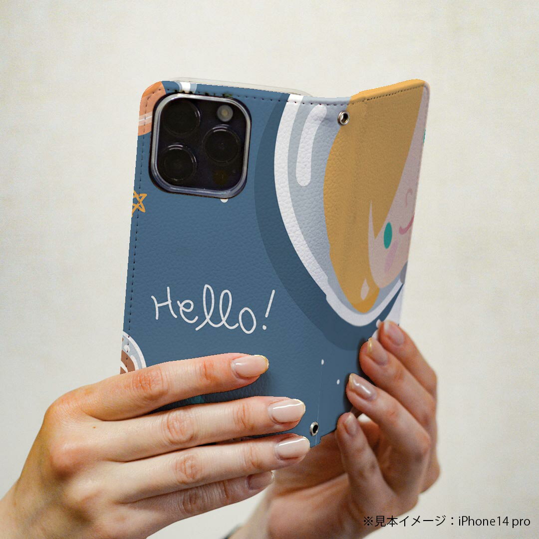 Xperia 10 VII 用 スマホカバー SO-52F / SOG16 / XQ-FE44 共通対応 ケース カバー 手帳型 マグネット式 ピタッと閉まる レザーケース カード収納 ポケット 006286 キャラクター　イラスト