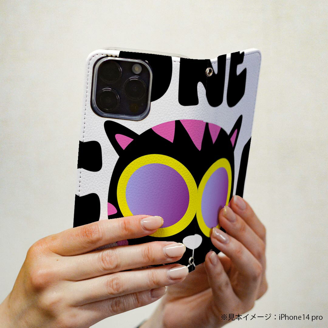 Google Pixel 9 Pro XL 専用 ケース カバー 手帳型 マグネット式 ピタッと閉まる レザーケース pixel9proxl カード収納 ポケット igcase 006323 ねこ　英語　文字