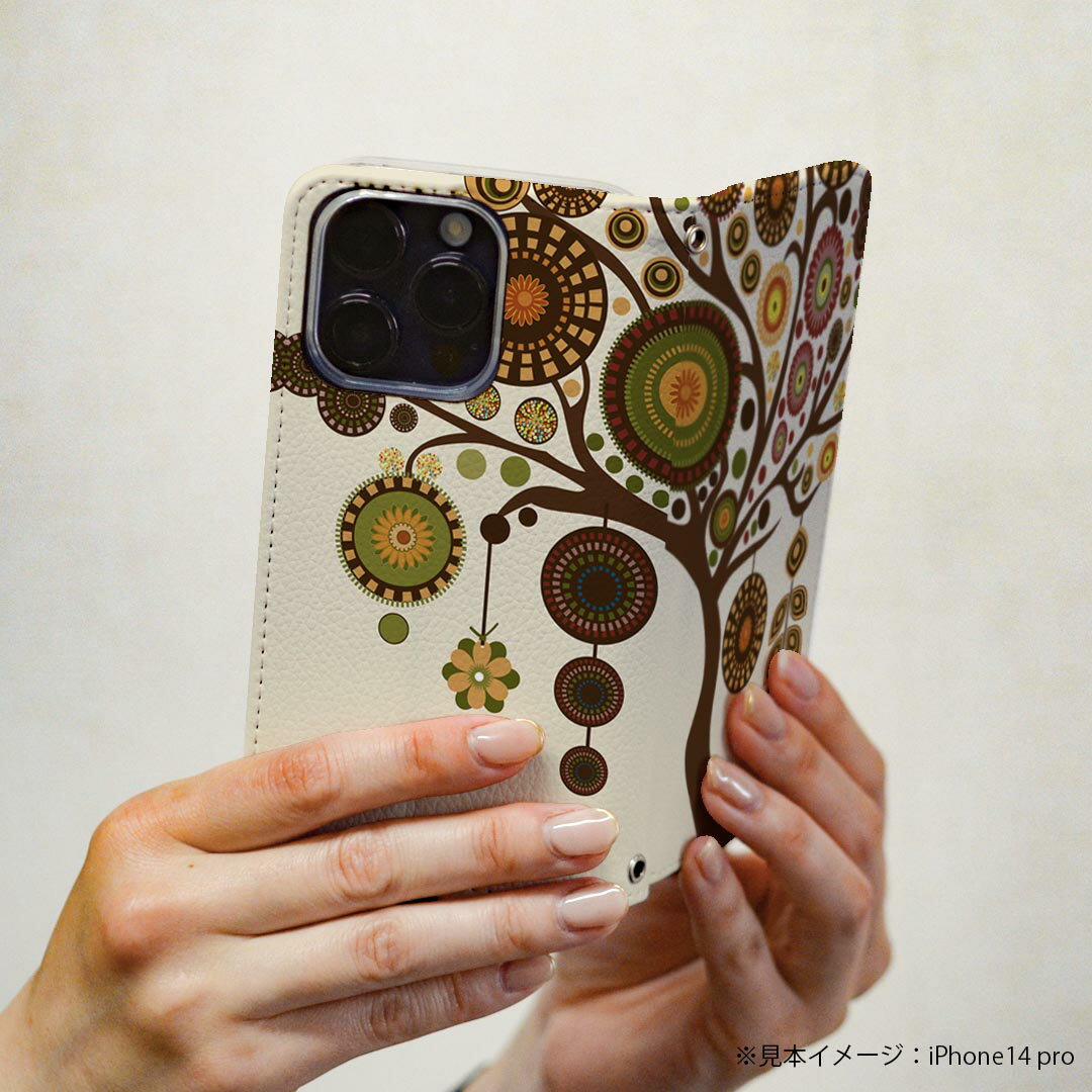 Xperia Z5 SO-01H エクスペリア ストラップ付き so01h 専用 ケース カバー 手帳型 マグネット式 ピタッと閉まる レザーケース カード収納 ポケット igcase 006337 花　　植物