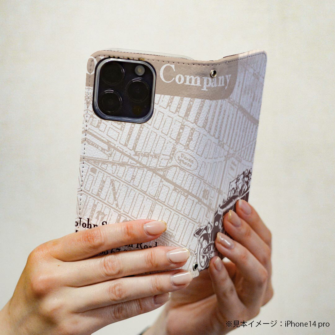 Xperia 10 II SOV43 エクスペリア テン マークツー Xperia10 専用 ケース カバー 手帳型 マグネット式 ピタッと閉まる レザーケース カード収納 ポケット igcase 007034 車　英語　文字