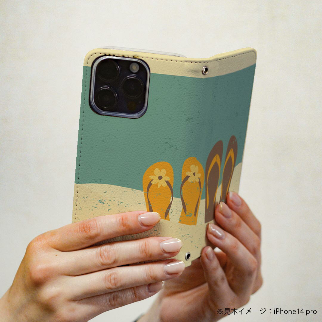 Xperia Ace II 用 スマホカバー SO-41B ケース カバー 手帳型 so41b マグネット式 ピタッと閉まる レザーケース カード収納 ポケット 010425 おしゃれ　ファッション　サンダル