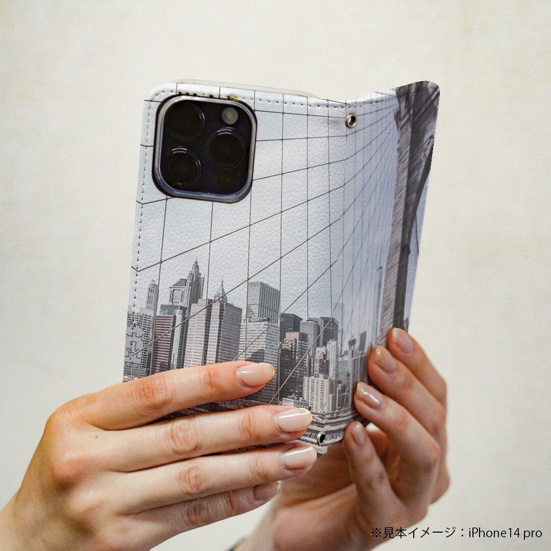 L-01K V30+ LG 専用 ケース カバー 手帳型 マグネット式 ピタッと閉まる レザーケース l01k カード収納 ポケット igcase 010799 風景　写真　景色