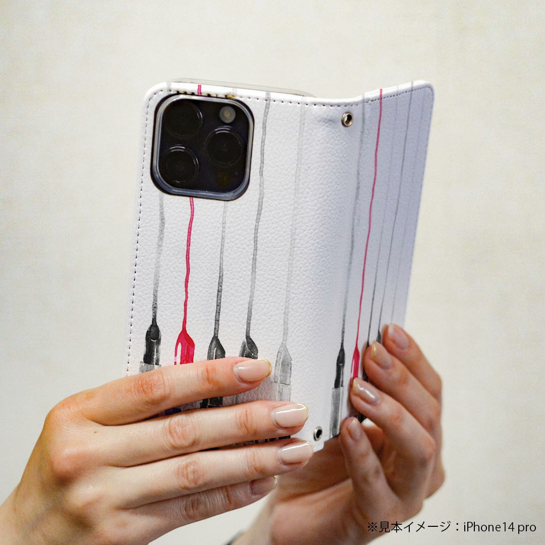 Galaxy S23 SC-51D SCG19 専用 ケース カバー 手帳型 マグネット式 ピタッと閉まる レザーケース sc51d カード収納 ポケット igcase 010913 メイク　口紅　化粧