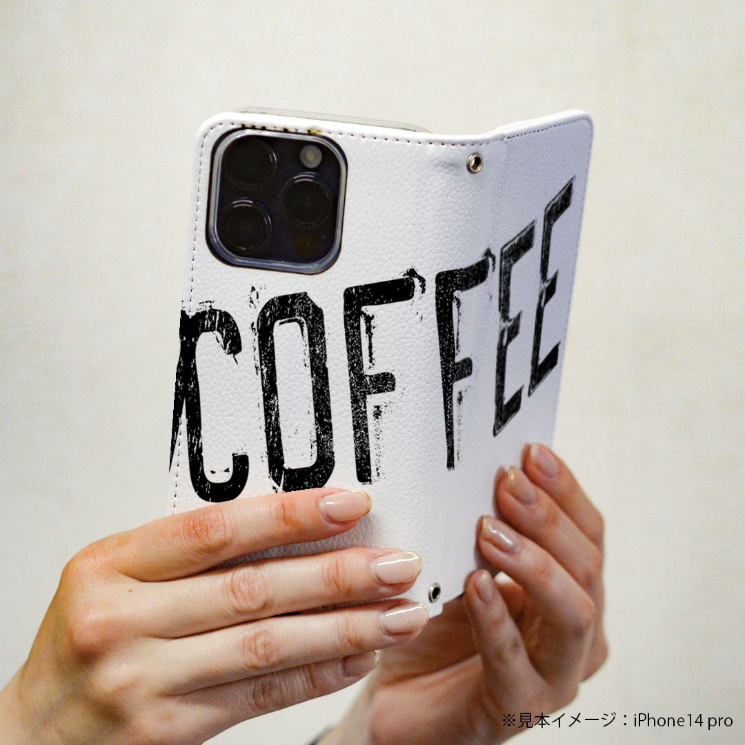 iPhone15 6.1インチ 専用 各キャリア iPhone 15 共通対応 ケース カバー 手帳型 マグネット式 ピタッと閉まる レザーケース iphone 15 カード収納 ポケット igcase 013225 コーヒー　英語　文字