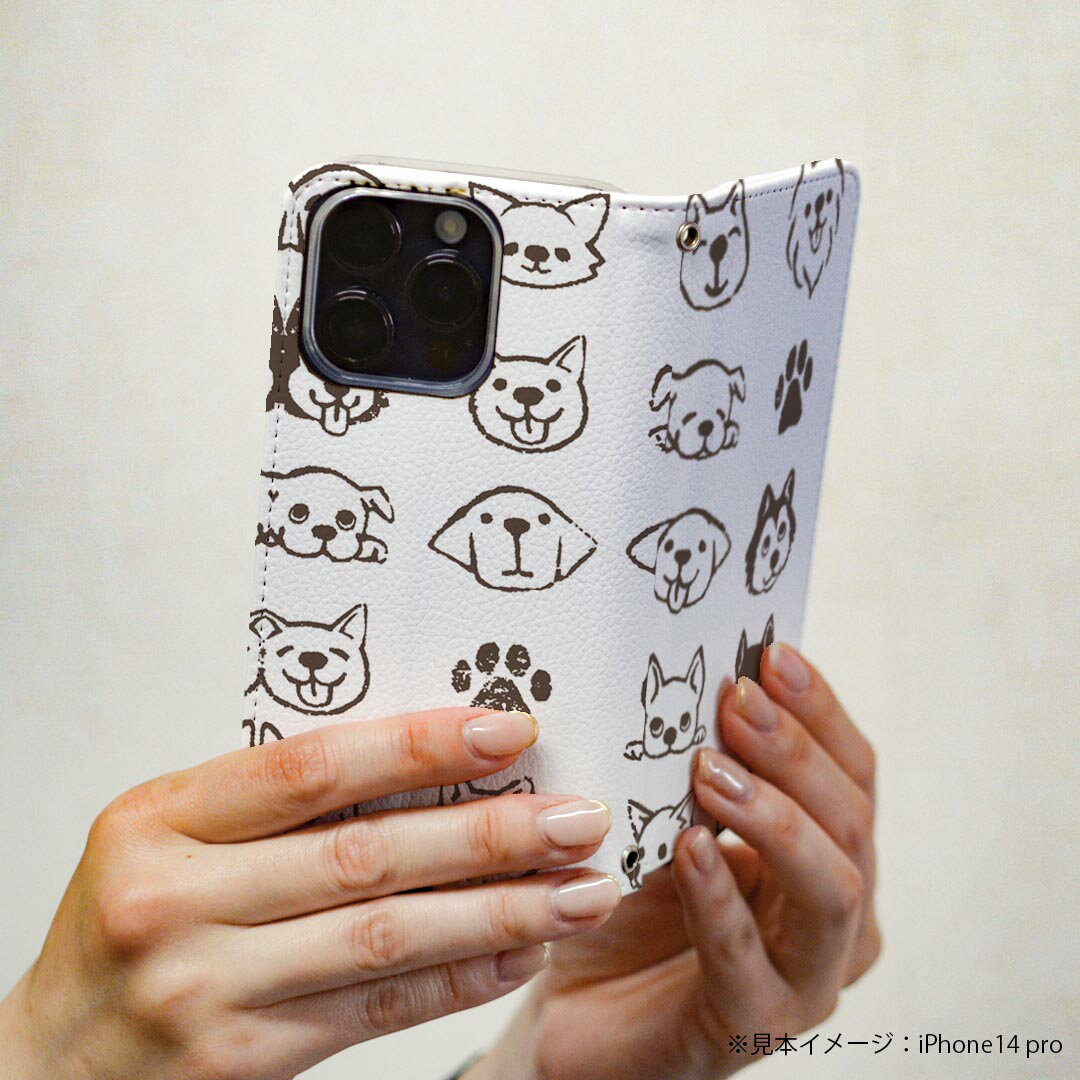 Pixel 3XL Google pixel3xl グーグル ピクセル3XL 専用 ケース カバー 手帳型 マグネット式 ピタッと閉まる レザーケース カード収納 ポケット igcase 013335 犬　動物　ペット