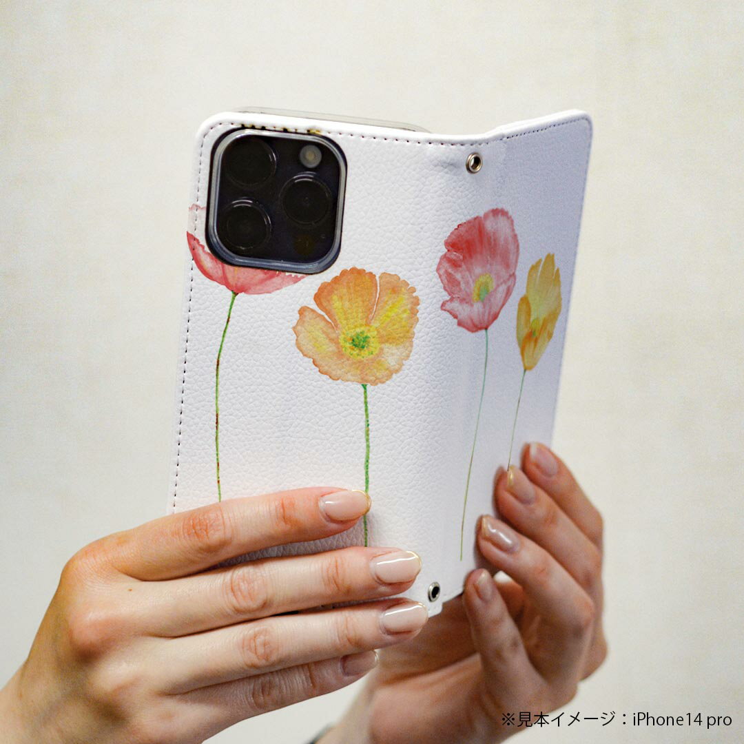 Google Pixel 8a 用 手帳型 ケース カバー ピクセル8a pixel8a 対応 ケース カバー 手帳型 マグネット式 ピタッと閉まる レザーケース カード収納 ポケット igcase 013409 花　葉　植物