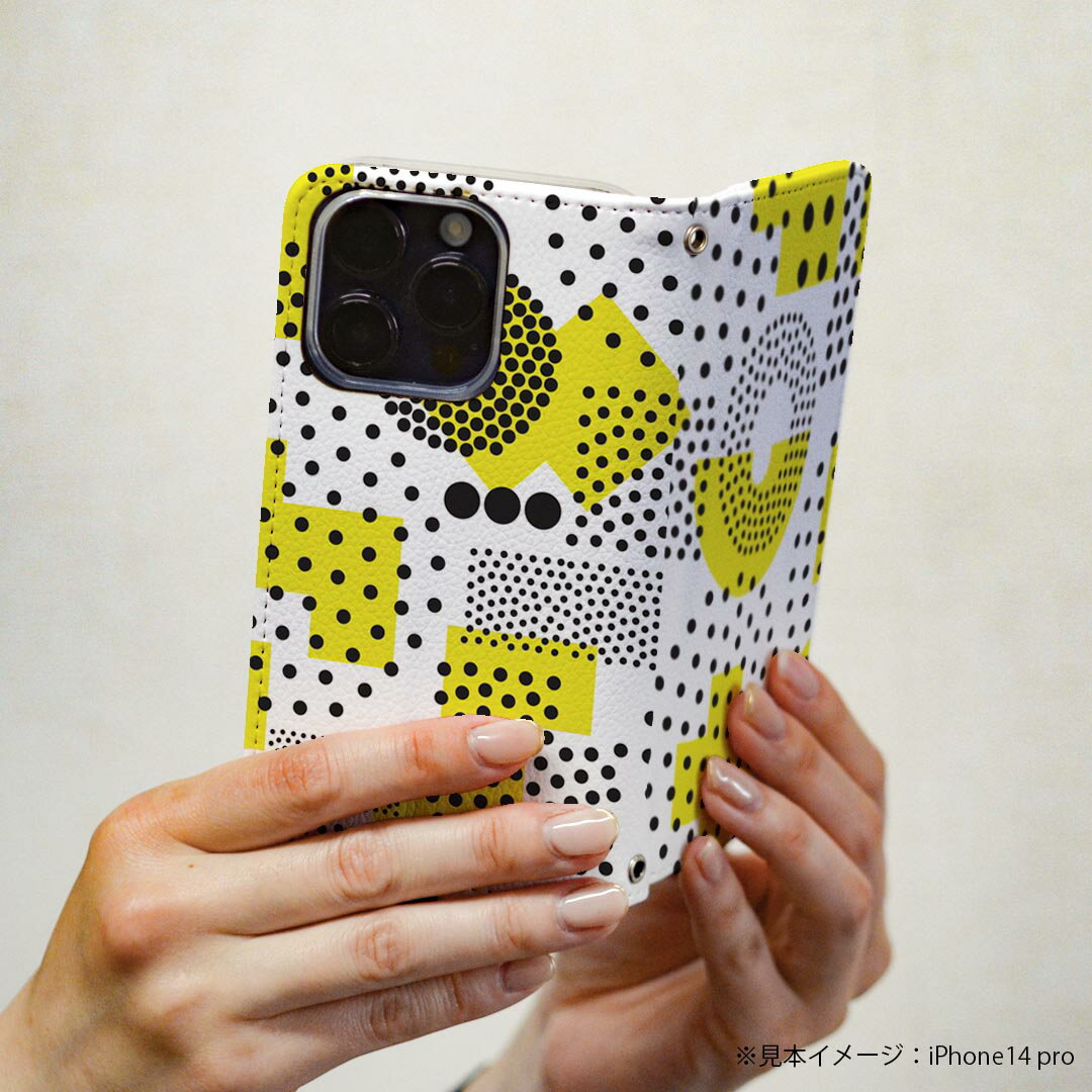 Xperia 5 III 用 スマホカバー SO-53B / SOG05 共通対応 ケース カバー 手帳型 マグネット式 ピタッと閉まる レザーケース カード収納 ポケット 013983 模様