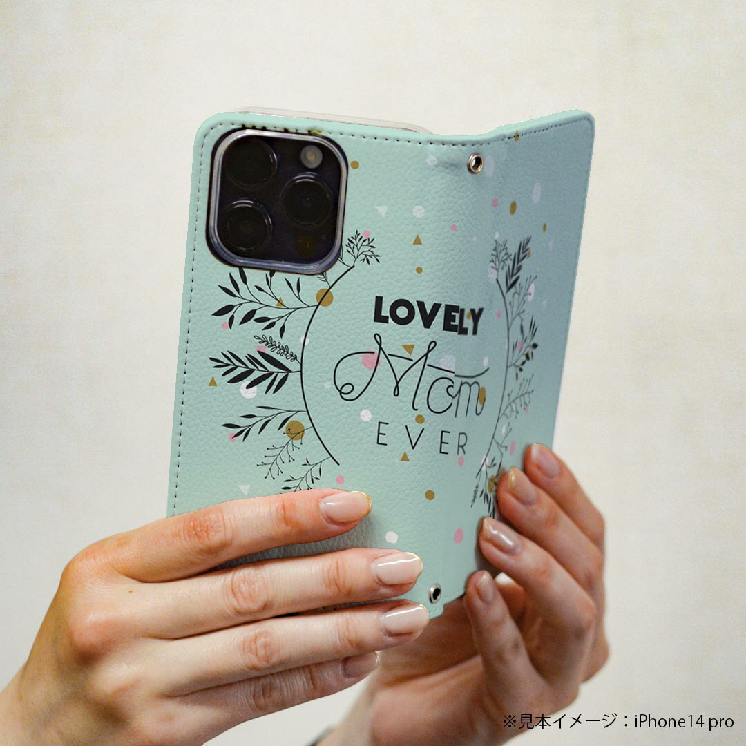 arrows 5G F-51A 専用 ケース カバー 手帳型 f51a マグネット式 ピタッと閉まる レザーケース カード収納 ポケット igcase 015816 母の日　花　mother