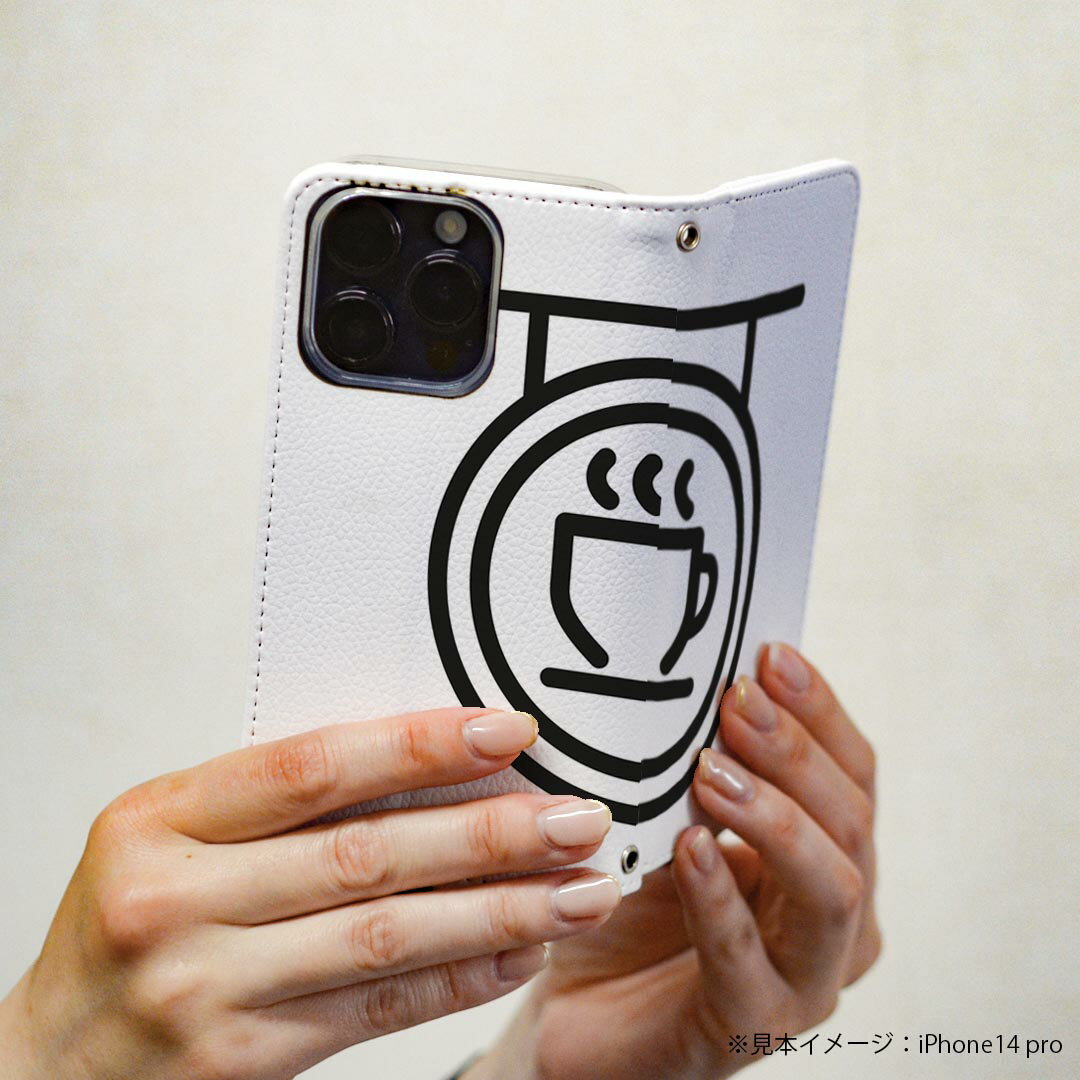 AQUOS sense3 SHV45 アクオス センススリー shv45 専用 ケース カバー 手帳型 マグネット式 ピタッと閉まる レザーケース sc02k カード収納 ポケット igcase 016410 コーヒー　看板