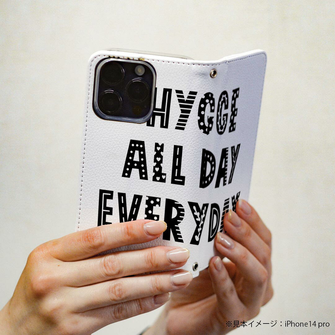 Galaxy Note8 SC-01K ギャラクシー ノートエイト sc01k 専用 ケース カバー 手帳型 マグネット式 ピタッと閉まる レザーケース カード収納 ポケット igcase 016488 英語　モノクロ　英文