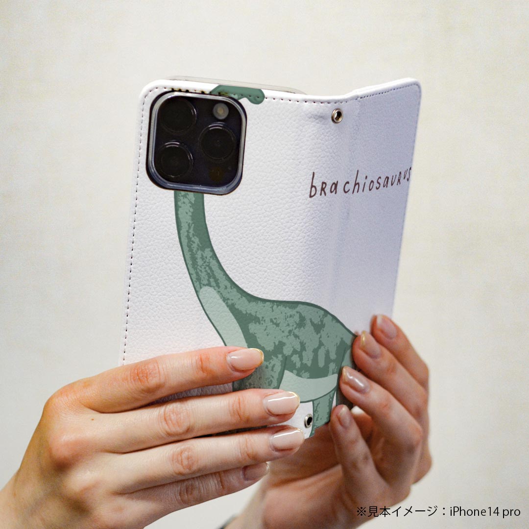Galaxy S21 5G SC-51B ギャラクシー 専用 ケース カバー 手帳型 マグネット式 ピタッと閉まる レザーケース sc51b カード収納 ポケット igcase 017562 ダイナソー ダイナソー　恐竜　Dinosaur　検索結果 ウェブ検索結果 ブラキオサウルス