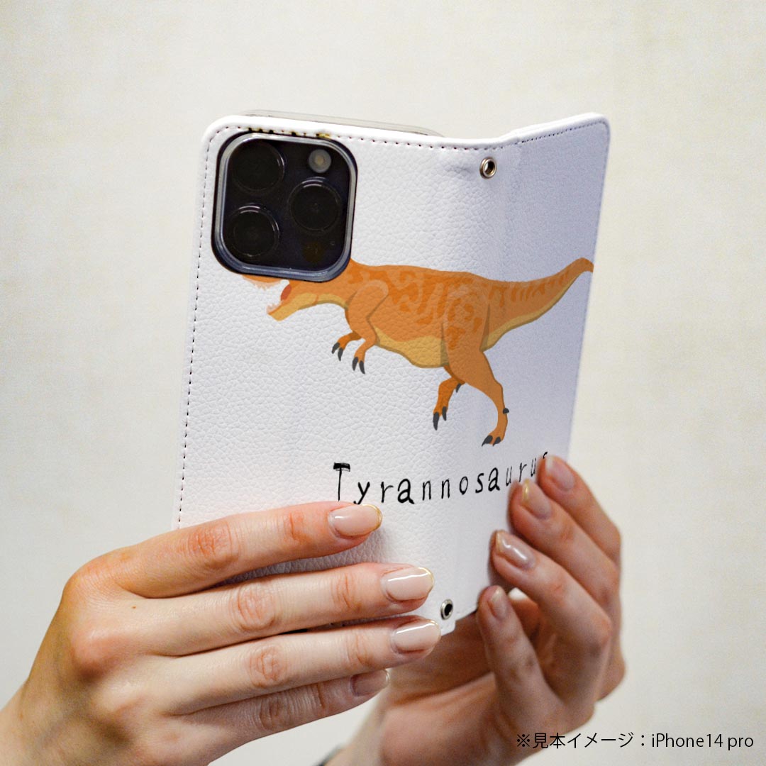 Google Pixel 9 Pro XL 専用 ケース カバー 手帳型 マグネット式 ピタッと閉まる レザーケース pixel9proxl カード収納 ポケット igcase 017688 ティラノサウルス　Tyrannosaurus　恐竜