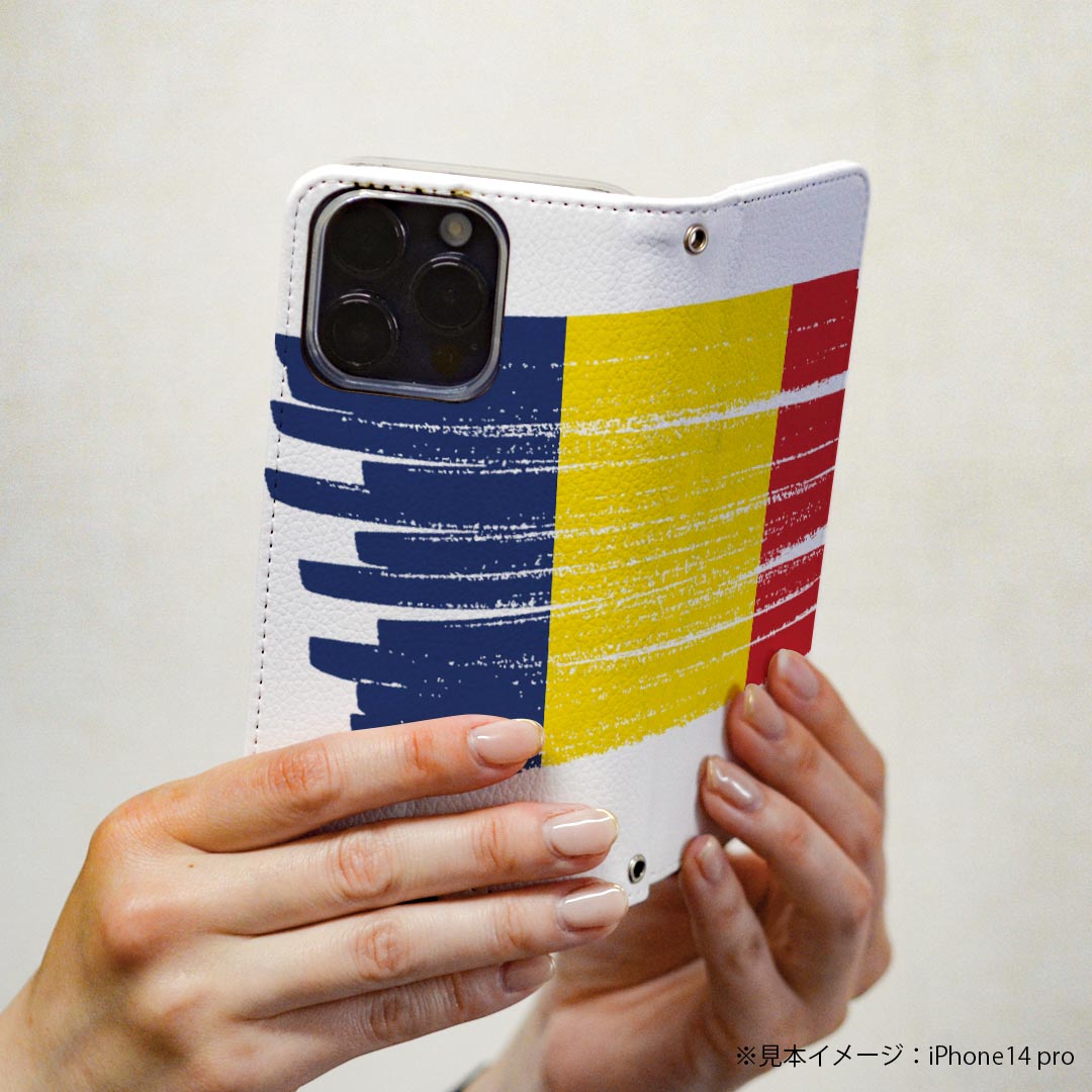 iPhone16pro 6.3インチ 専用 各キャリア iPhone 16 pro 共通対応 ケース カバー 手帳型 マグネット式 ピタッと閉まる レザーケース iphone16pro カード収納 ポケット igcase 018543 romania ルーマニア