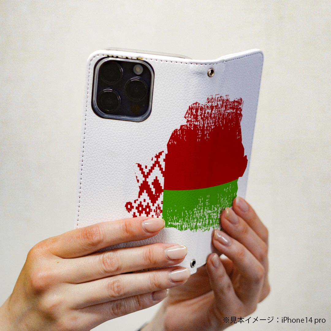 iPhone 16e 用 各キャリア 共通対応 iphone 16e 手帳型ケース カバー 手帳型 マグネット式 ピタッと閉まる レザーケース カード収納 ポケット igcase 018772 belarus ベラルーシ