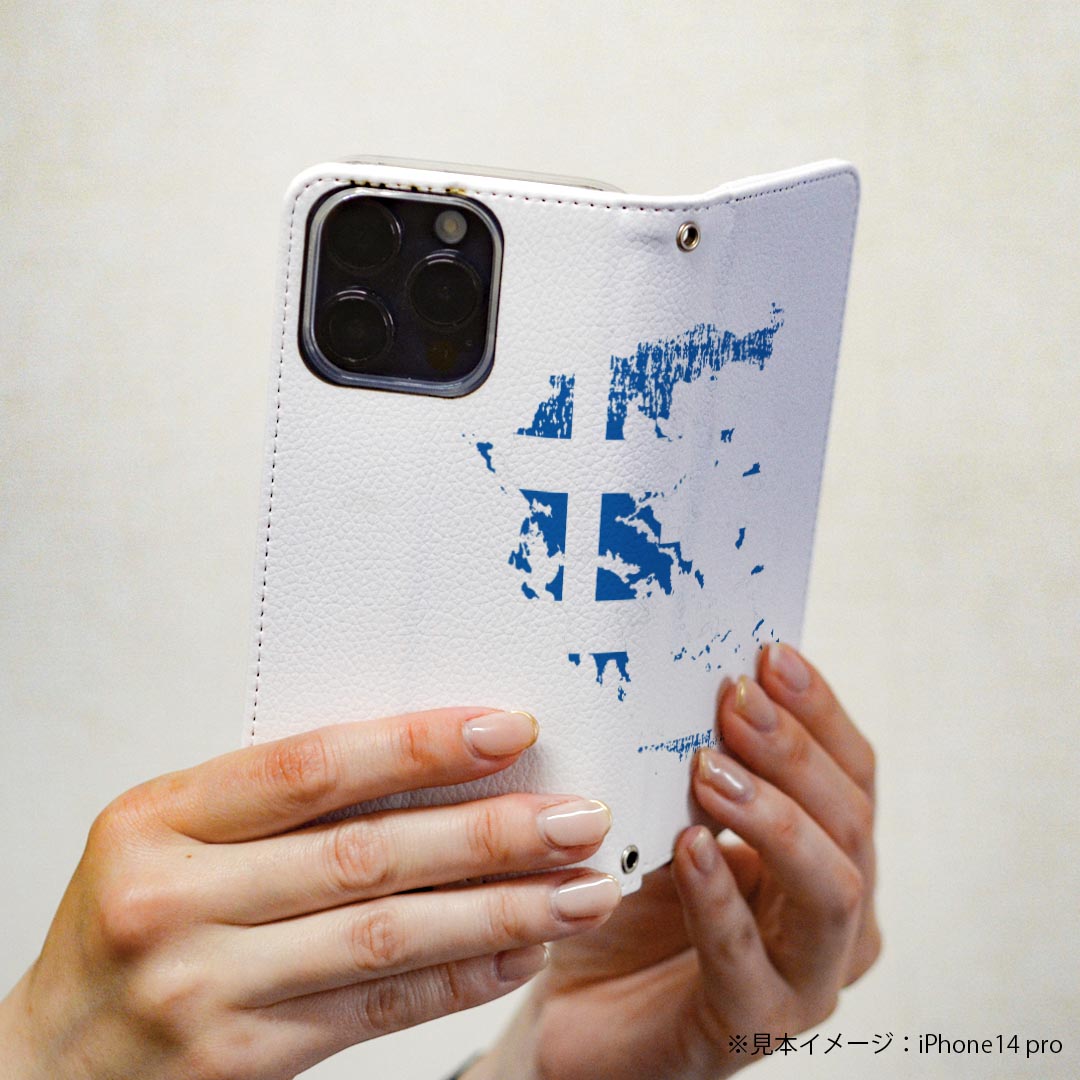Galaxy S24 Ultra 用 手帳型 ケース SC-52E / SCG26 (SM-S928) 各キャリア 共通対応 ケース カバー 手帳型 マグネット式 ピタッと閉まる レザーケース カード収納 ポケット 018836 greece ギリシャ 3